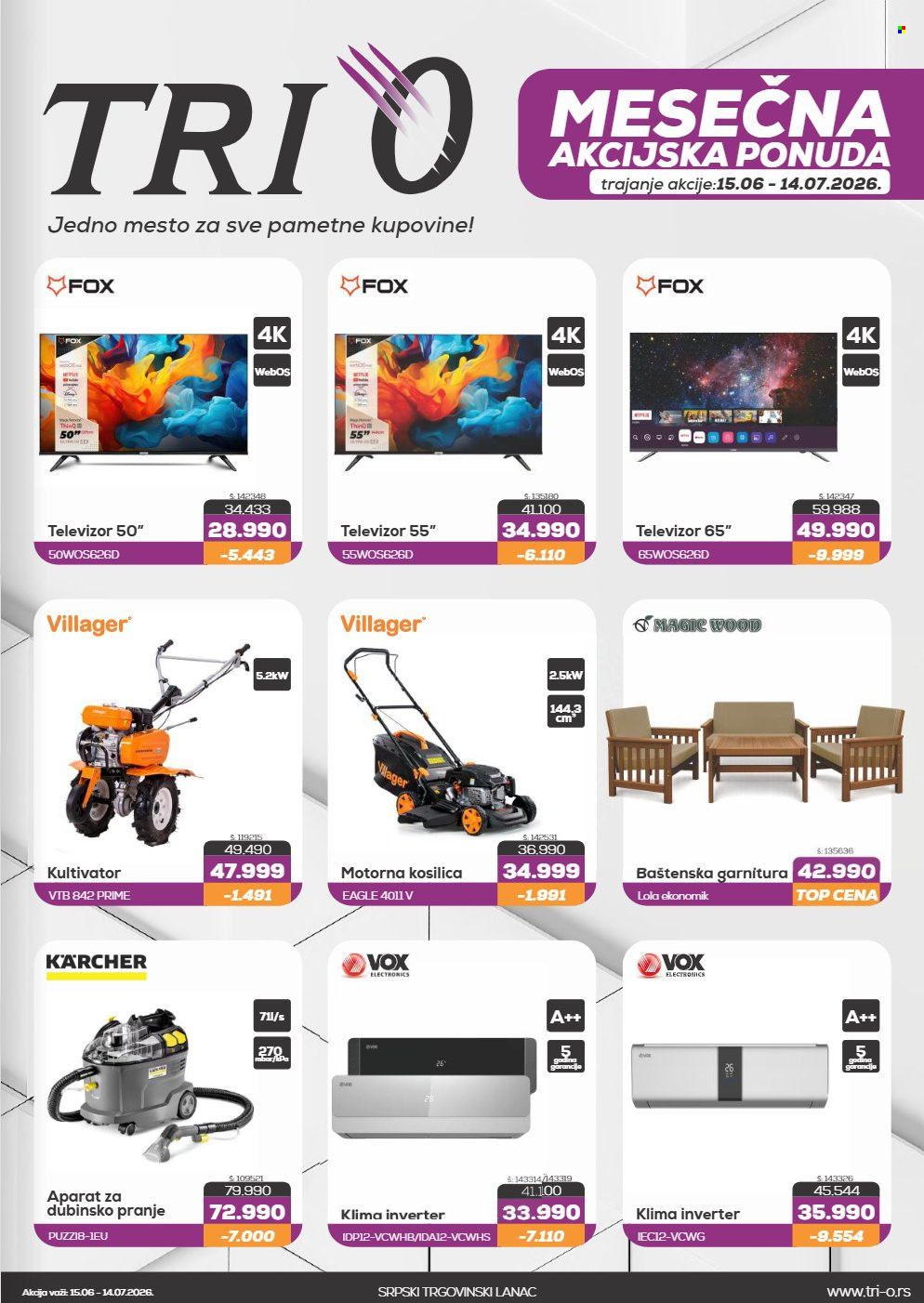 Tri O katalog - 15.06.2026 - 14.07.2026. Stranica 1