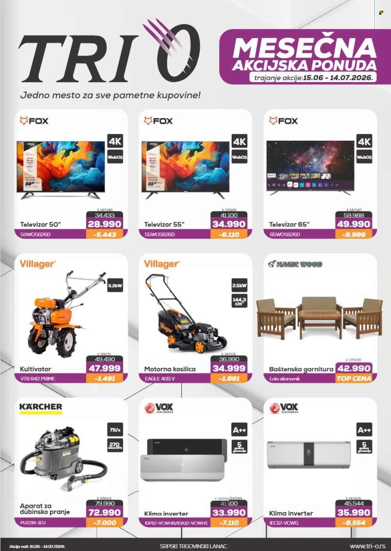 Tri O katalog - 15.06.2026 - 14.07.2026.