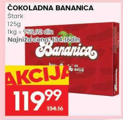 ČOKOLADNA BANANICA