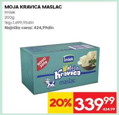 Moja Kravica Maslac