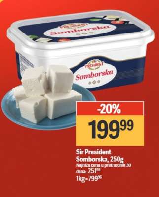 Sir President Somborska 250g