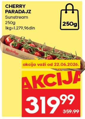 Cherry paradajz