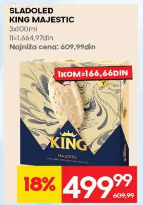 SLADOLED KING MAJESTIC