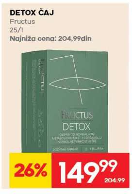 DETOX ČAJ