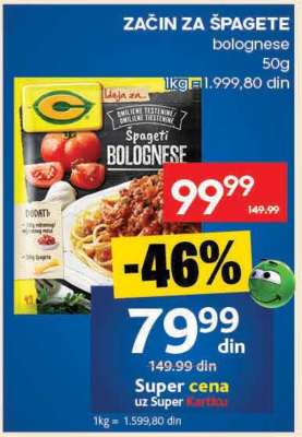 ZAČIN ZA ŠPAGETE