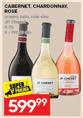 CABERNET, CHARDONNAY, ROSE
