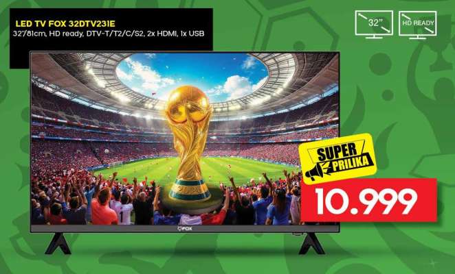 LED TV FOX 32DTV231E