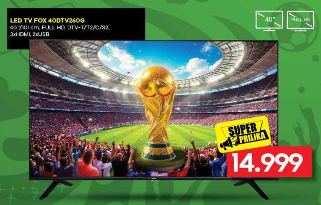 LED TV FOX 40DTV260G