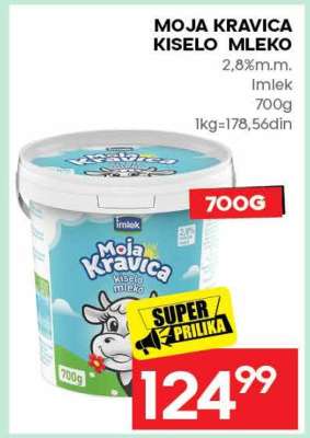 MOJA KRAVICA KISELO MLEKO