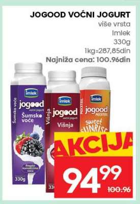 JOGOOD VOĆNI JOGURT