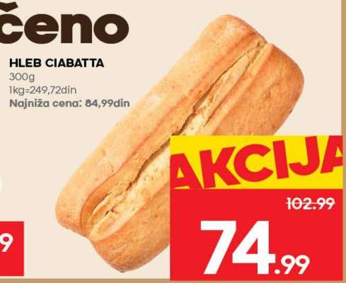 HLEB CIABATTA