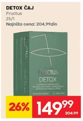 DETOX ČAJ