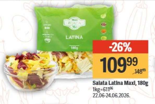 Salata Latina Maxi, 180g