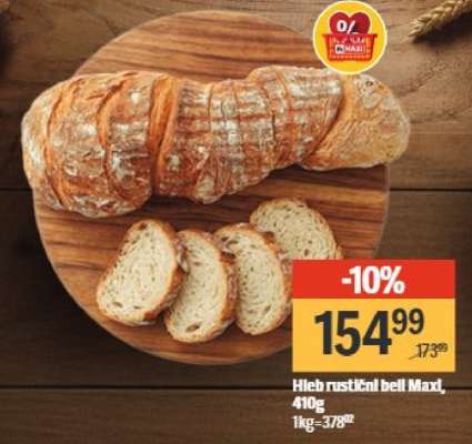 Hleb rusticni beli Maxi