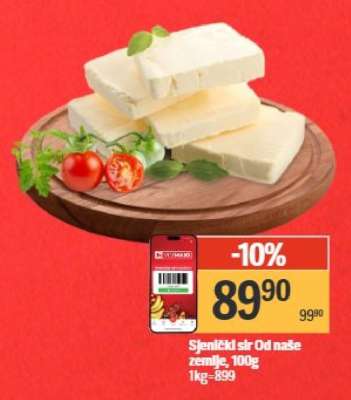 Sjenički sir Od naše zemlje 100g