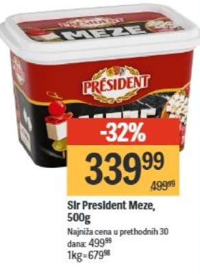 Sir President Meze, 500g