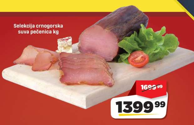 Selekcija crnogorska suva pečenica kg