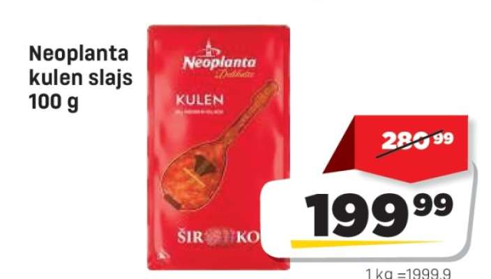 Neoplanta kulen slajs 100 g