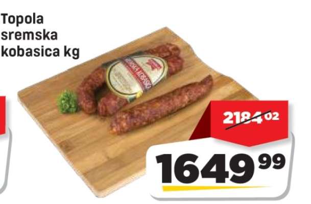 Topola sremska kobasica kg