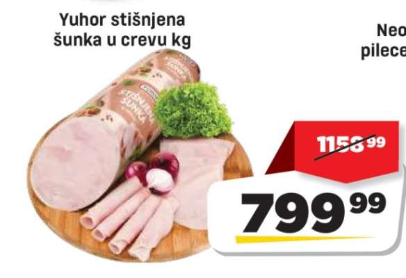Yuhor stisnjena šunka u crevu kg