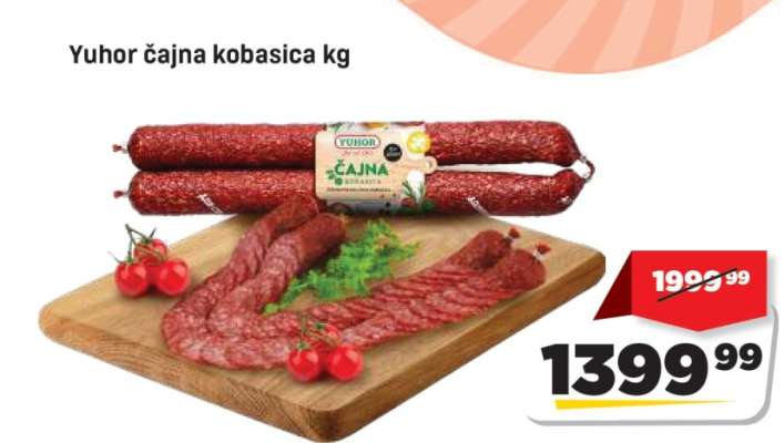 Yuhor čajna kobasica kg