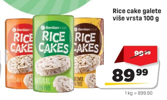 Rice cake galete