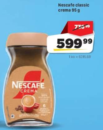 Nescafe classic crema 95 g