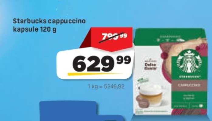 Starbucks cappuccino kapsule 120 g