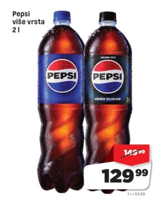 Pepsi više vrsta 2 l