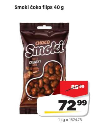 Smoki čoko flips 40 g