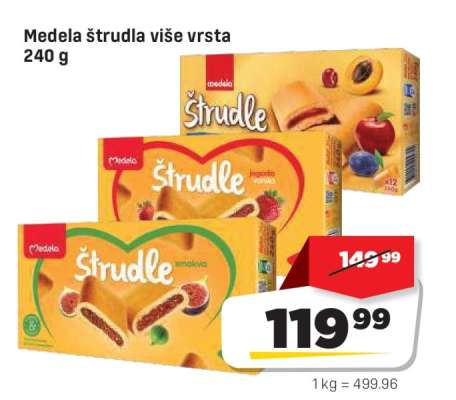 Medela Štrudla Više vrsta