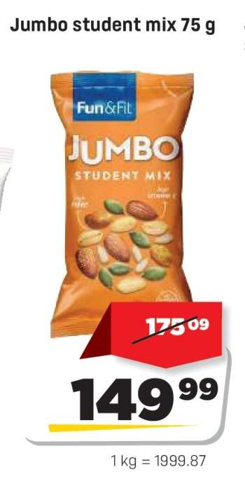 Jumbo student mix 75 g