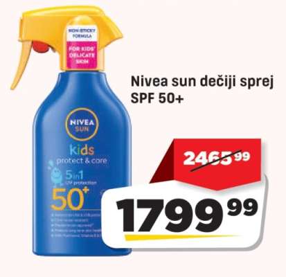 Nivea sun dečiji sprej SPF 50+
