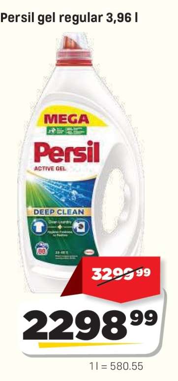 Persil gel regular 3,96 l