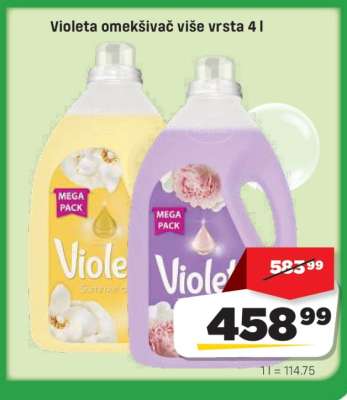 Violeta omekšivač, više vrsta 4 l