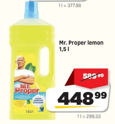 Mr. Proper lemon 1,5 l