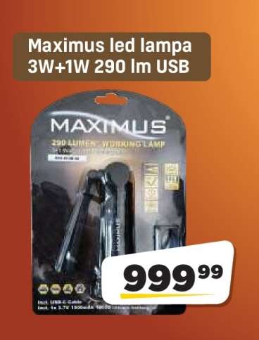 Maximus led lampa