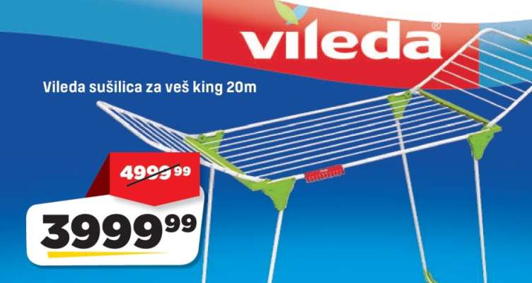 Vileda sušilica za veš King 20M