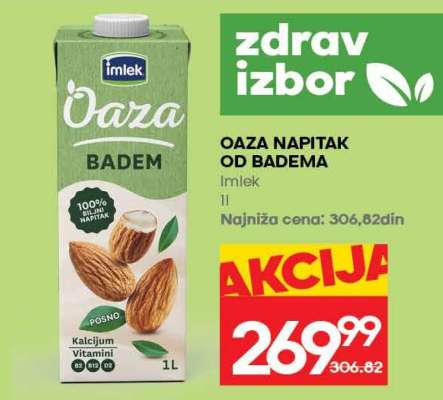 OAZA NAPITAK OD BADEMA