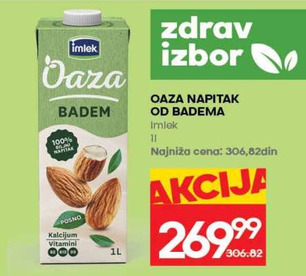 OAZA NAPITAK OD BADEMA