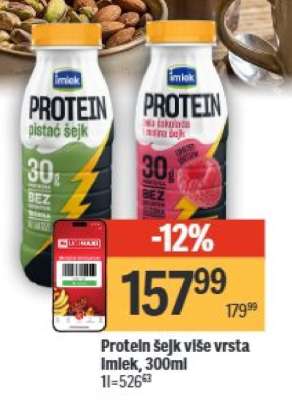Protein šejk više vrsta Imlek, 300ml