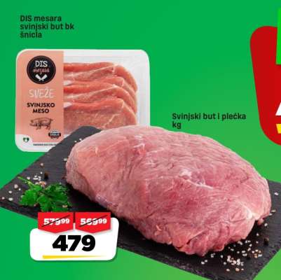 Svinjski but i plećka kg