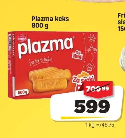 Plazma keks 800 g