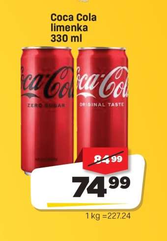 Coca Cola limenka 330 ml