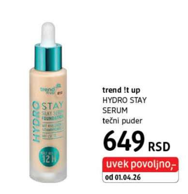 trend !t up HYDRO STAY SERUM
