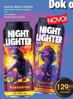 KOKTEL NIGHT LIGHTER