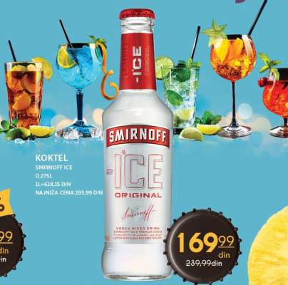 KOKTEL SMIRNOFF ICE