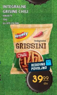 INTEGRALNE GRISINE CHILI
