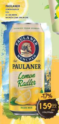 PAULANER LEMON RADLER