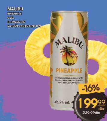MALIBU PINEAPPLE